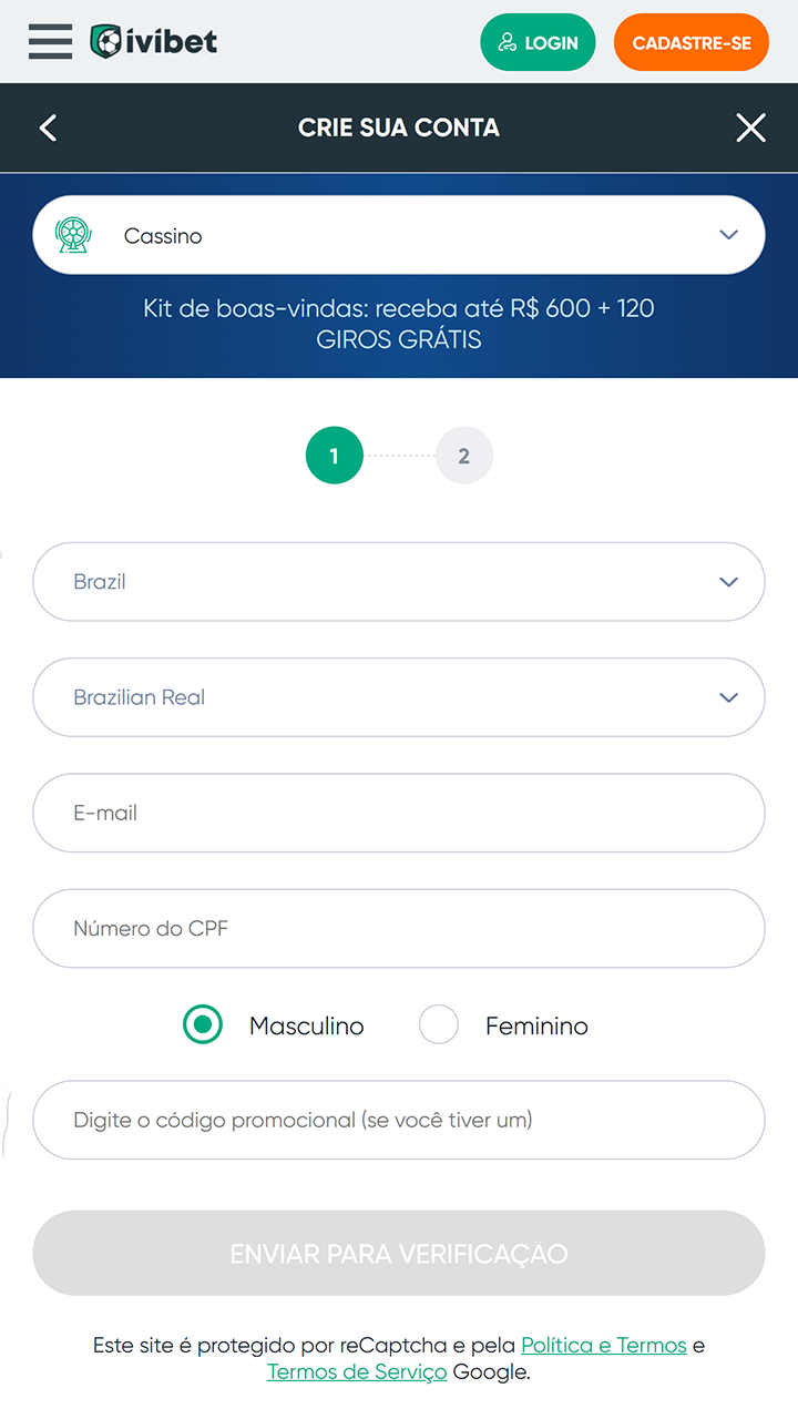 Bet7 cadastro