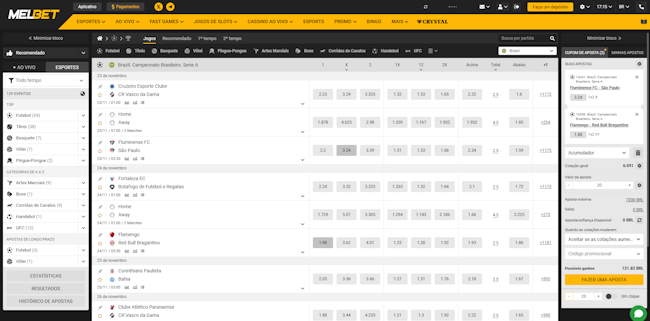 Betway aposta